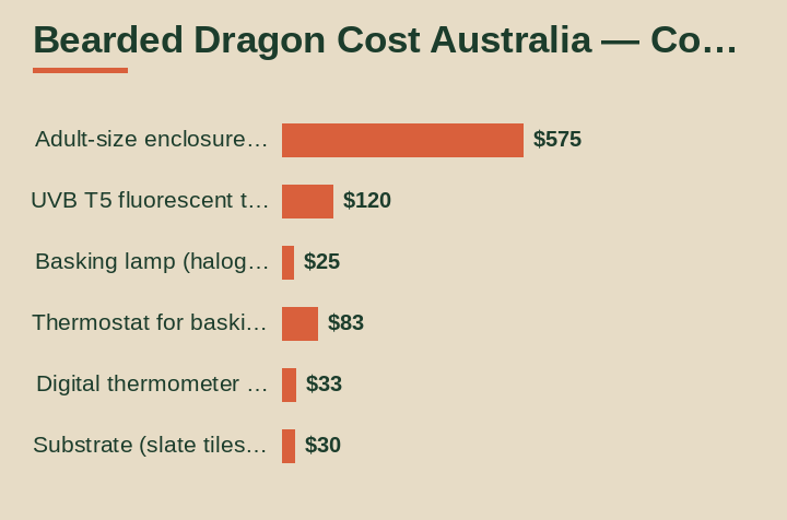 bearded dragon cost australia cost breakdown comparison