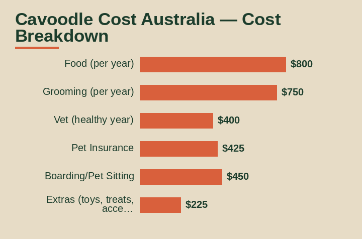 cavoodle cost australia cost breakdown comparison